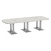 PALAR7637N - 10ft. Arena Conference Table with Brushed Palmer Base