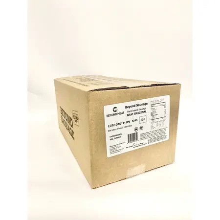 VEG SAUSAGE BRAT ORIG | 11 LBS