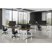 PLTPETP 15"H x 64"W PET PRIVACY PANEL - Charcoal