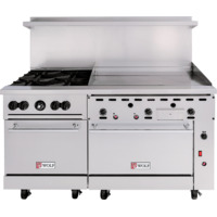 Wolf Range C48S-2B36G Challenger Xl Restaurant Range 48"