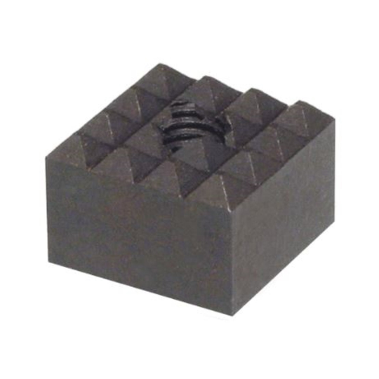 Carr Lane CLM-20-SG Metric Square Gripper (Hardened Tool Steel, Serrated)