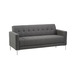 9073 HAGEN 3 SEAT SOFA WITH METAL LEG- SLATE