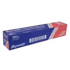 624 18" X 500 FT. .001 HEAVY DUTY FOIL REYNOLDS 1/RL