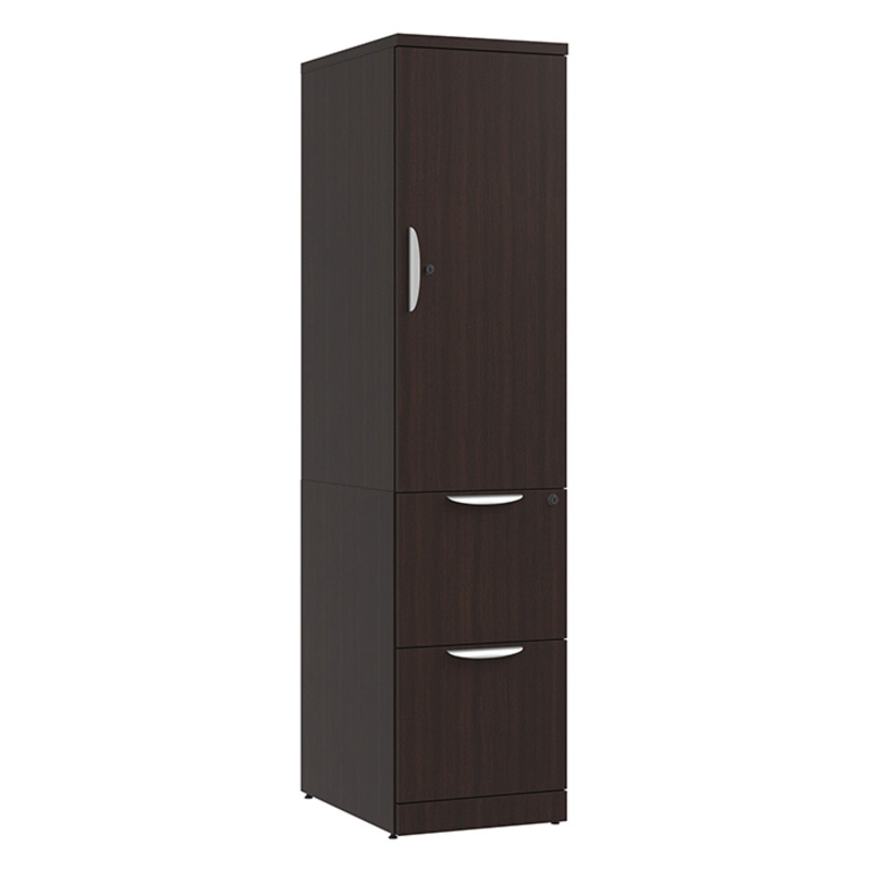 CLAST1021, PL287 CABINET WITH FILE/FILE - Espresso