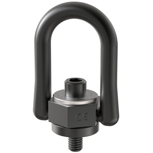 Carr Lane CL-5000-FSHR-1 Forged Swivel Hoist Ring, 5000 lb cap, 3/4-10 x 1.00