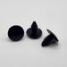 SPAENAUR C-1130 -REF- 1/4" X 23/32" ROUND HEAD PINE TREE PLUG NYLON BLACK