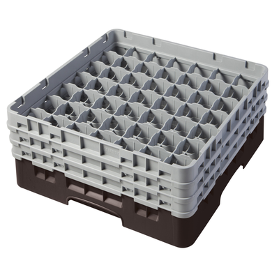 Cambro 49S638167 Camrack Glass Rack with 3 Extenders