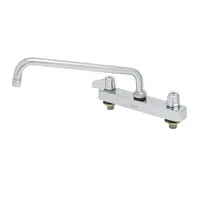 T&S Brass 5F-8CLX12 Equip Workboard Faucet Swivel | Cook's Direct