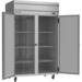 BEVERAGE AIR HF2HC-1S 52" W TWO DOOR REACH-IN FREEZER, 45.2 CU. 