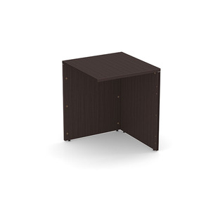 PL194 23x23 FLUSH RETURN- ESPRESSO
