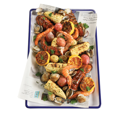 Cal-Mil 3472-15 12"W x 18"D x 1"H Serving Tray