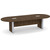 10' Classic Racetrack Conference Table with Accent Base - Modern Walnut Top, Silver Base