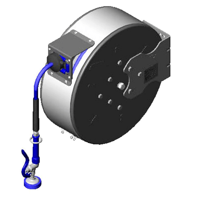 T&S Brass B-7242-C01 Hose Reel System Enclosed