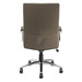14010CHRBRN7811 - WREN EXECUTIVE CHAIR- Chrome & Brown