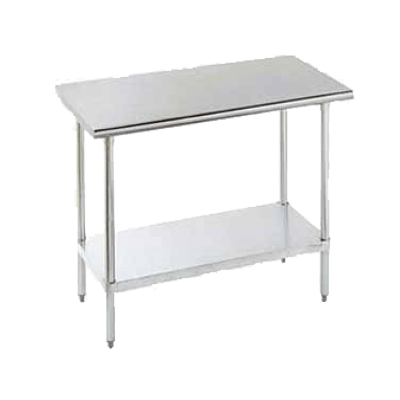 Advance Tabco ELAG-186-X Work Table 18" Wide Top