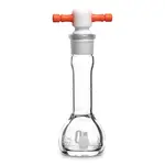 KIMBLE KIMAX Class A Volumetric Flask with Color Coded PTFE Stopper
