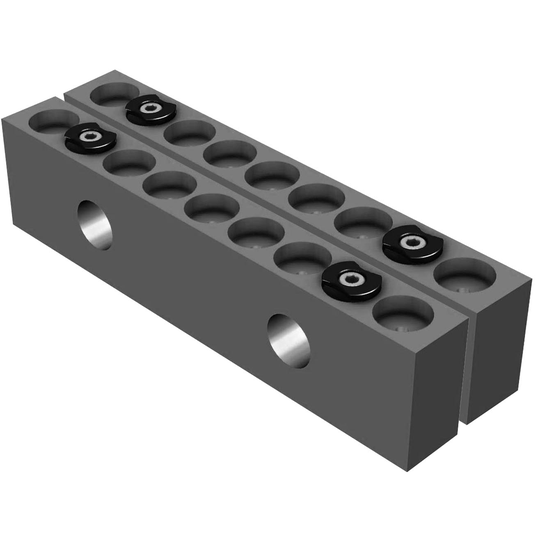 Mitee-Bite 32168 VersaGrip™, 8" Steel Jaw Set for 6" Vise