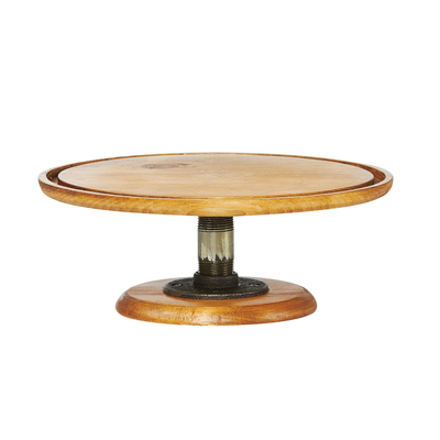 Cal-Mil 4310-5-99 12-3/4" dia. x 5"H Madera Cake Stand