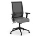 6560 MIMIC TASK CHAIR- Black Mesh Back w/Black Fabric Seat