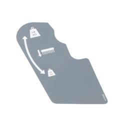 Tennant/Nobles - 4035805 - Label, Lever, Dual Down Press (Replaces Tennant 1018389)