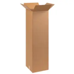 10 X 10 X 36" ECT32 TALL COURRUGATED CARTON 25/BD 101036