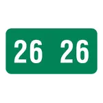 Smead Compatible Yearcode 21800 Label Packs