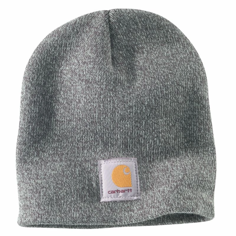 coal heather carhartt beanie