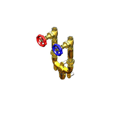 T&S Brass MV-0771-12N Mixing Valve Assembly (2) Check Valves