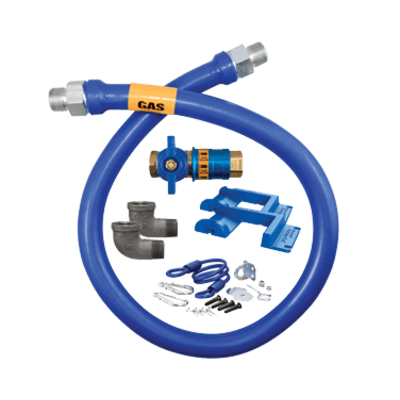 Dormont Manufacturing 1650KITCF36PS Dormont Blue Hose Moveable Gas Connector Kit 1/2" Dia.