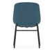36241BLUEF0366 - ZEST GUEST CHAIR- DARK BLUE