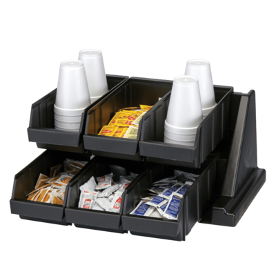 Cambro 6RS6110 Organizer Rack with 6 Bins