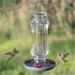 Armstrong Milling Vintage Clear Hummingbird Feeder