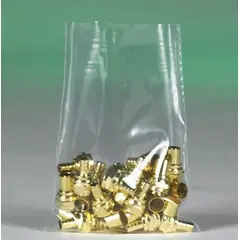12 X 15" 2 MIL CLEAR FLAT POLY BAGS, 1000/CS   PB534
