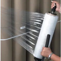 15" X 1500' 80 GAUGE CAST STRETCH FILM 4 RL/CS  SF158CAST