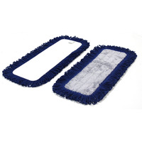 Wiper M840036 36" Fringed Dust Mops W/Velcro Backing (12/Pk.)