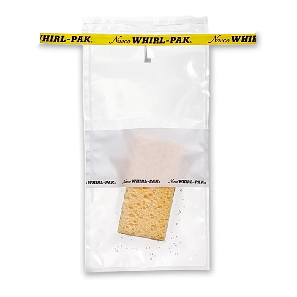 Whirl-Pak Pre-moistened Speci-Sponge Sterile Sampling System
