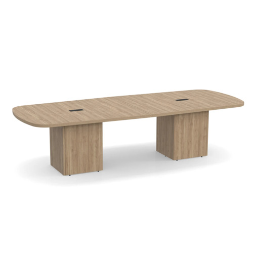 Arena Conference Table 10 Ft with Cube Base - Aspen