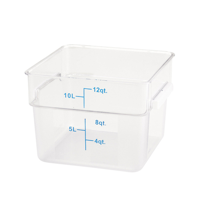 Winco PTSC-12 12 Qt. Storage Container