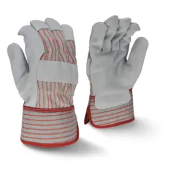 Bellingham Fleece Lined Economy Shoulder Gray Split Leather Glove