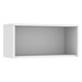 PL1008OH - 36" Open Hutch - White