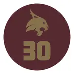 1.5" Circle Bat Knob Decals