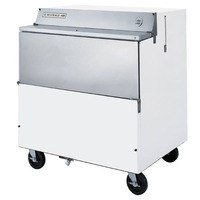 Beverage Air SMF34HC-1-W Milk Cooler Station, 34" wide