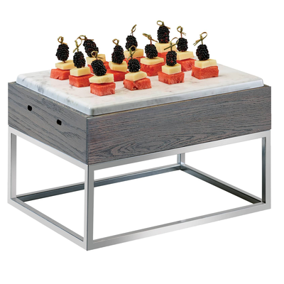 Cal-Mil 3822-9-83 15"W x 11"D x 9-1/4"H Ashwood Display Riser