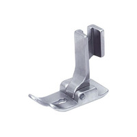 Extra-Wide Hinged Presser Foot, 1/2 Inch, for Industrial Single-Needle Lockstitch Machines