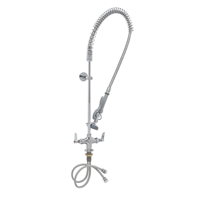 T&S Brass B-2244 Pre-Rinse Unit 4" Center Deck Mounted Faucet