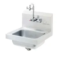 Advance Tabco 7-PS-55 Eye Wash Hand Sink Wall Model | Cook's Direct