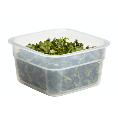 Cambro HFSFSPROPP190 CamSquare® FreshPro Food Container