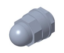 EMHART TUCKER SWB-534.26 -SOLE- M8 - 1.25 X 26.3MM WELD STUD [STEEL]