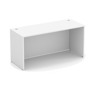 PL129 60" x 24" CREDENZA SHELL - White