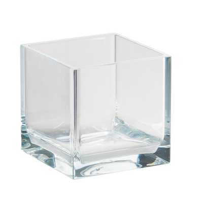 Cal-Mil 22055-4-12 4"W x 4"D x 4"H Storage Jar
